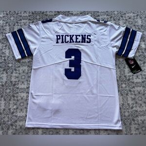 Dallas Cowboys George Pickens #3 Jersey Youth Size Medium